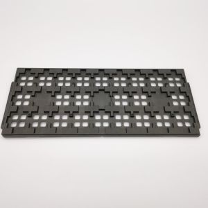 PPE Black ESD JEDEC IC Tray High Temperature For LGA Chip Package Type