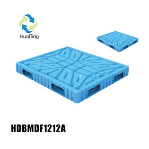 Buy cheap 1200*1200mm heavy duty blowing moulding plastic pallet for rice bag with dynamic load 2000kg from wholesalers