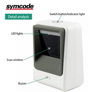 Buy cheap High Speed Symcode Barcode Scanner / Omni Directional Scanner Decoding Quickly from wholesalers