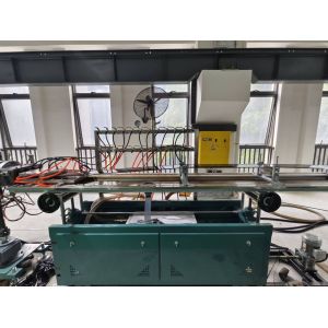 Buy cheap AF-65 PC Polycarbonate Profile Extrusion Machine Production Line ,PC profile extruder with meltpump from wholesalers