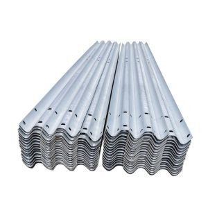 Buy cheap Road Safety Galvanized Guardrail with Hot Galvanized and Cold Rolled Q235 Q345 Material from wholesalers