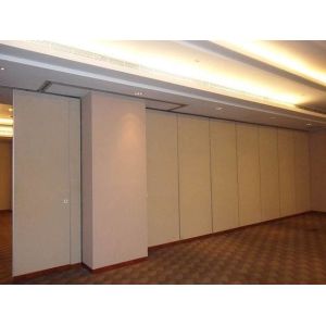 Buy cheap Elegant Banquet Hall Room Dividers / Heat Insulation Sliding Folding Room Partitions from wholesalers