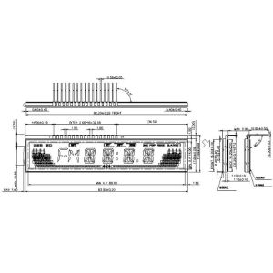 Negative Transmissive VA LCD Display