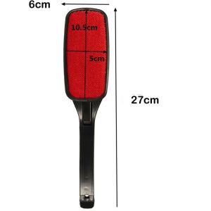 Lint brush with rotating head