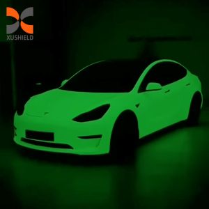 China TPU PPF fluorescence Colour Car Paint Protective Film Auto Repaired TPU Self Healing Gloss PPF TPU photochromism luminescence on sale