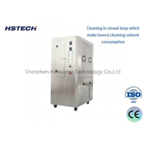 Quality Automatic SMT Stencil Cleaner with Drying Function, SUS304 Steel Body for sale