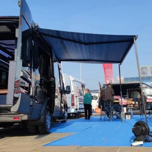 Buy cheap Telescopic RV Awning Shade Aluminum Hard Shell For Camper Van from wholesalers