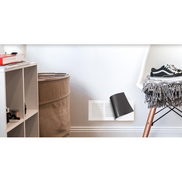 Magnetic Vent Covers 5.5" X 12" White for Floor Wall or Ceiling Vents and Air Registers