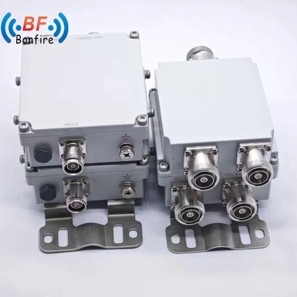 5G Indoor/Outdoor Quadplexer Combiner Diplexer 698-960 1710-2170 1920-2710 2300