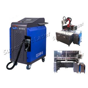 Buy cheap 220V 100W Laser Cleaning Portable Rust Removal Machine from wholesalers