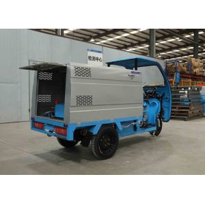 1-4 Cubic Meter Water Cooled Pure Electric Small Garbage Truck