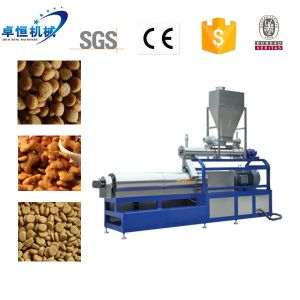 Buy cheap Automatic CE Twin Screw Extruder Dog Cat Feed Food Machine Animal Pets Feeds Production Line Equipment from wholesalers