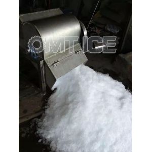 Food Grade Industrial Crushed Ice Machine 30kg/Pcs Anti Rust And Corrosion Free