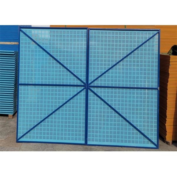 Quality Building Site Self Climbing Scaffolding Protection Screen Construction 1mX2m for sale