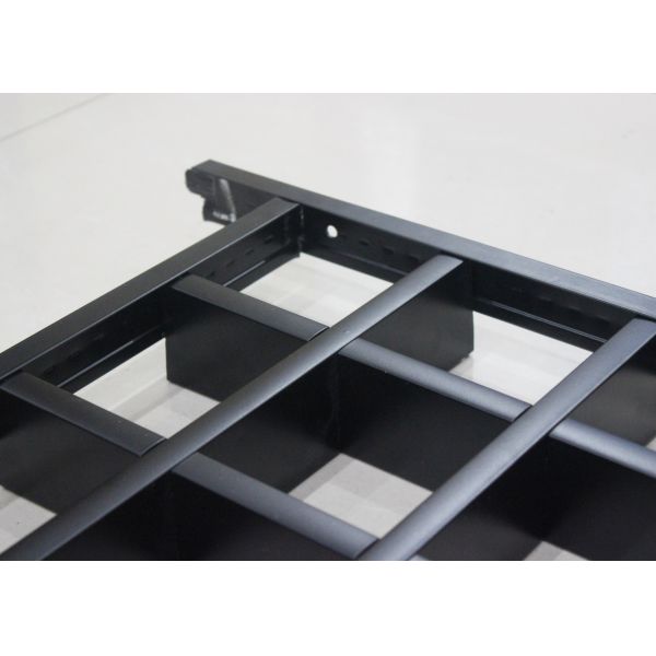 Buy cheap Install with Black T bar Frame Metal Aluminum grid ceiling 600 x 600 Lattice from wholesalers