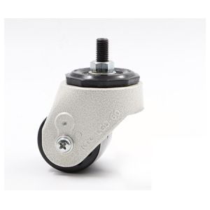 Low Profile Industrial 670kg 76mm Locking Swivel Casters With Brake