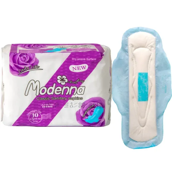 Quality Softness Soft Disposable Sanitary Napkin With Good Breathability And Adhesive for sale