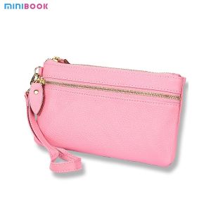 Custom Design Minibook Wallet Vintage Style Multi-Function PU Leather Card