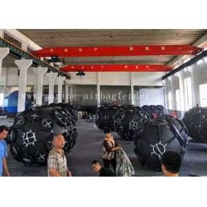 Buy cheap ISO 17357 Standard Natural Rubber Boat Fenders With High Buoyancy from wholesalers