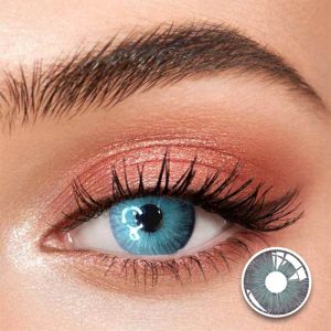 Big Eyes Cosplay Contacts Lenses Color New York Crazy With 0 Power