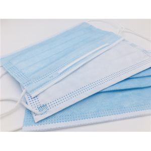 Buy cheap 3 Ply Disposable Face Masks With Elastic Ear Loops from wholesalers