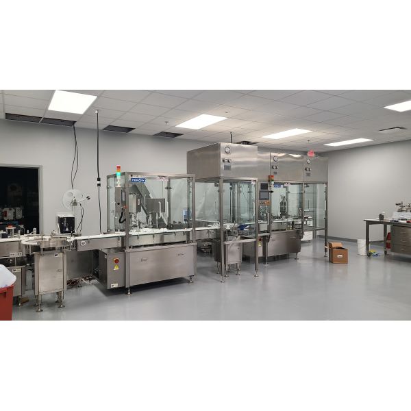 Buy cheap 5ml-10ml Vial Filling Machine with ABB Motor Turntable Vial Loader and Thermal Transfer Printer from wholesalers