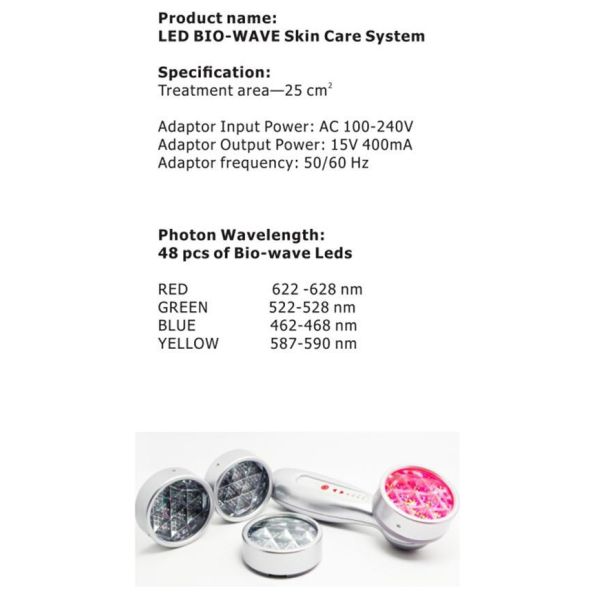 Blue light acne led red light therapy machine