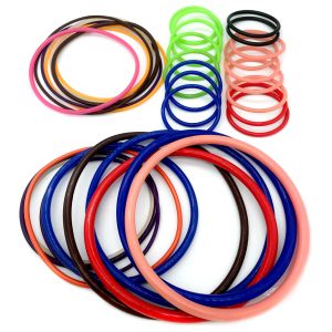 Buy cheap Wear Resistance seal Various Colors Red Blue Green Elastic Non-Toxic And Environmentally Friendly Silicone Rings from wholesalers