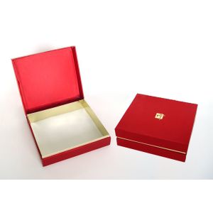 Buy cheap Personalized Red Presentation Gift Paper Cardboard Boxes Packaging With Lid from wholesalers