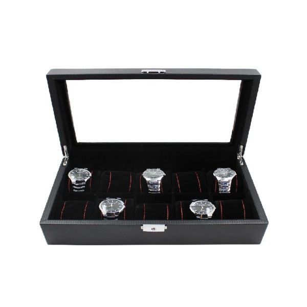 Buy cheap Leather Bulk Watch Gift Box High-End Large Capacity 12 Grids Vintage from wholesalers