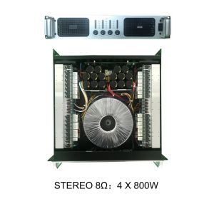 Buy cheap Versatile 4 Channel Power Amplifier with Stereo Bridged and Parallel Output Modes product