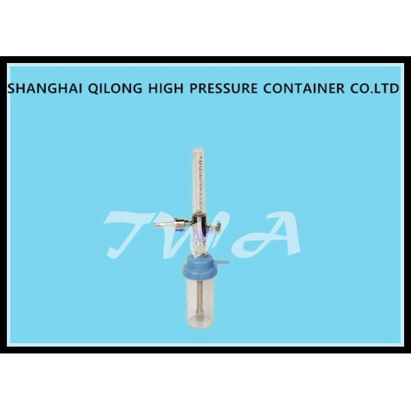 Flow Control Wall Oxygen Regulator Single Flowmeter Connected With The Oxygen