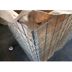 Buy cheap Galvanized Iron Wire Military Barrier 75x75mm 6.0mm Wire Diameter from wholesalers