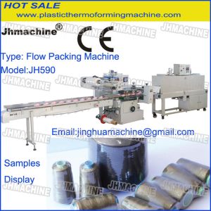 Buy cheap automatic threads spools poly wrapping machine /Flow Packing Machine Within product