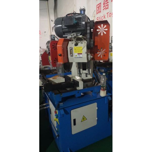 Hydraulic pipe cutting machines stainless steel pipe making metal tube pipe semi automatic cutting machine