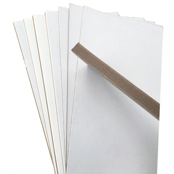 Moisture Proof Duplex Board Paper Recycled Customized White Paper Board