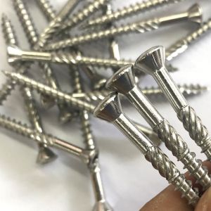 Aisi 304/A2 Inox 6 Lobes Torx T25 Star Decking Screws With Small Countersunk