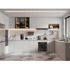 Buy cheap Modular Kitchen Cabinet Set with Sink Faucet and Drawer Basket from wholesalers