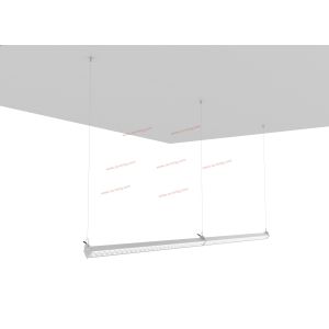 Buy cheap 120 Degrees 80Watts Linear Pendant Led Lighting 150W/M 12000LM from wholesalers