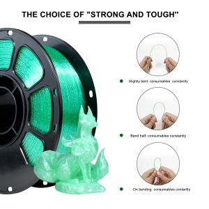 PETG Filament Flash Point Mint Green Strong PETG 3D Printer Filament，1.75mm