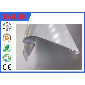 China Extruded Profiles Aluminum Stair Nosing With Electrophoresis Finish Treatment on sale