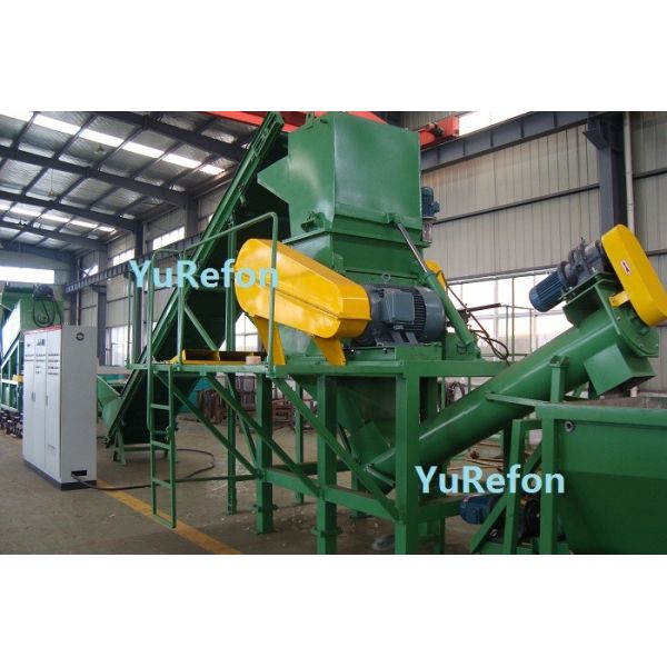 Buy cheap CE SGS V - Cut Waste Plastic Bottle Recycling Machine With D2 Alloy Blade from wholesalers