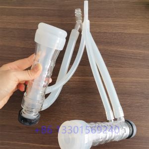 Buy cheap Goating Milking Machine Parts Milk Cluster Assembly With Silicone Liner And Direct Connection from wholesalers