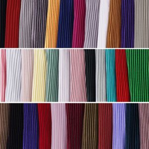 Buy cheap Supple Stretch Plisse 100% Polyester Pleated Fabric Stripe Fluid 200g from wholesalers