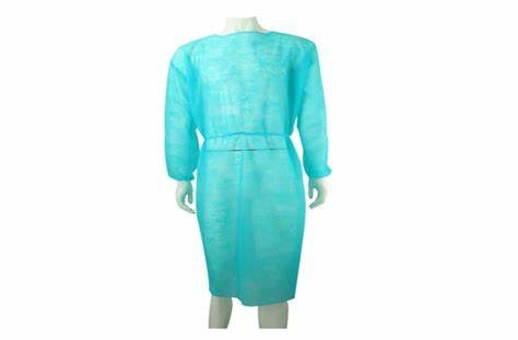 Quality Ergonomic Design PP Isolation Gown , Sterile Isolation Gown Water Repellent for sale