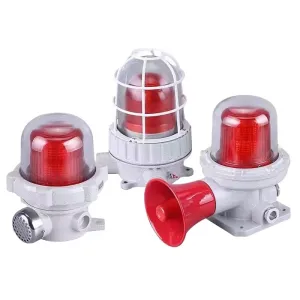 Buy cheap IP65 Explosion Proof Alarm Lights Ex D IIC T6 Gb Weatherproof Alarm Light 220VAC/50Hz Voltage from wholesalers