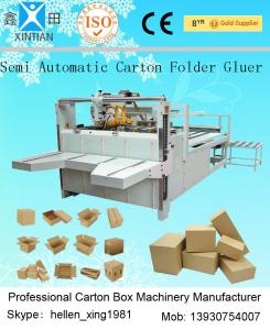 China Corrugated Paper Carton Folding Machine CE With Electric Control System on sale China Corrugated Paper Carton Folding Machine CE With Electric Control System on sale