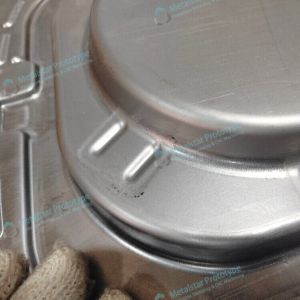 Buy cheap 1.2mm CRS custom deep draw stamping prototype used for appliances from wholesalers