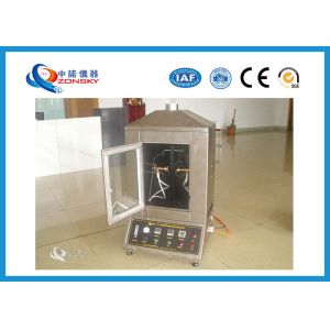 Buy cheap SUS 304 Flame Test Apparatus For Paper Plasterboard Fire Stability Combustion from wholesalers