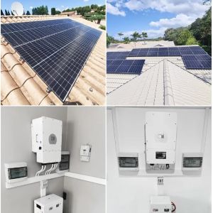 Buy cheap Complete Hybrid Solar Energy System 3 Phase 5Kw 8Kw 10Kw 48V On Off Grid Hybrid Solar Panel Power System For Home from wholesalers
